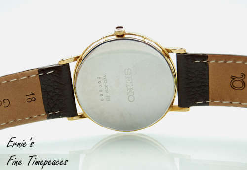 Seiko Quartz Men`s Dress Watch, Working