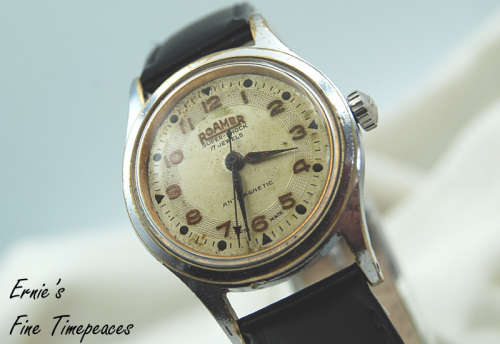 Vintage Roamer Brevete Manual Winding Super Shock, Watch circa 1940`s, Serviced