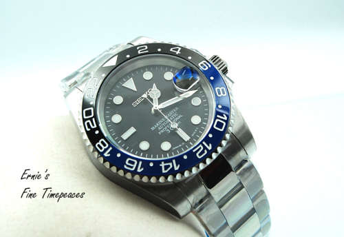 Seiko Marine Master 300, Automatic Mod Watch, Batman, NH35 Movement, New