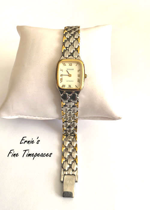 Vintage Tissot Stylist Ladies Quartz Watch, Two Tone, Serviced