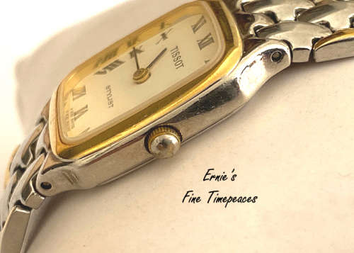 Vintage Tissot Stylist Ladies Quartz Watch, Two Tone, Serviced