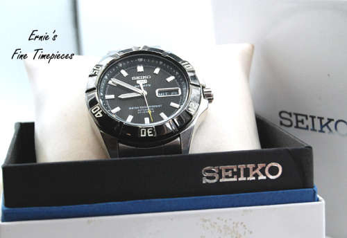 Vintage Seiko 5 Sports 100, Automatic Men`s Watch, 23 Jewels, Serviced, With Seiko Box