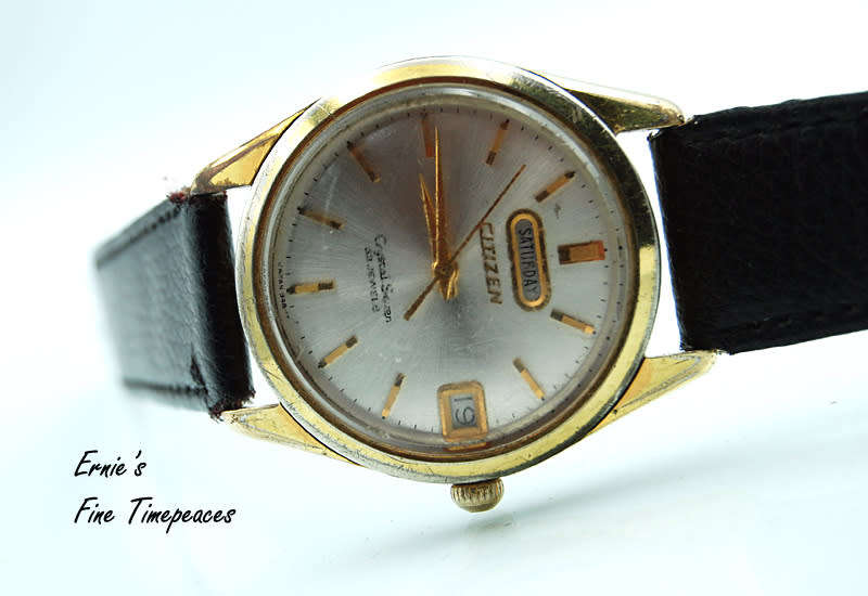 Vintage Citizen Crystal Seven, Para Water, 33 Jewels Automatic Watch, Serviced