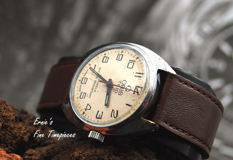 Vintage Oris Trio 17 Jewels Shock Protected Manual Winding Serviced bobshop .za
