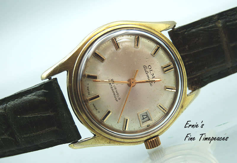 Vintage Olma Automatic Men`s Watch, Cal. ETA 2472, 25 Jewels, Serviced