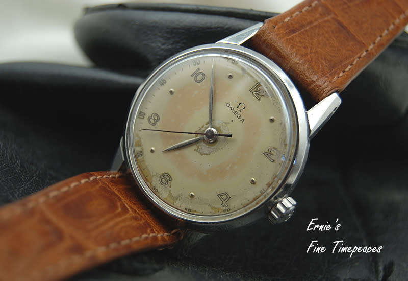 Rare Vintage Omega 30T2 SC PC, 17 Jewels, 1947, Manual, Serviced