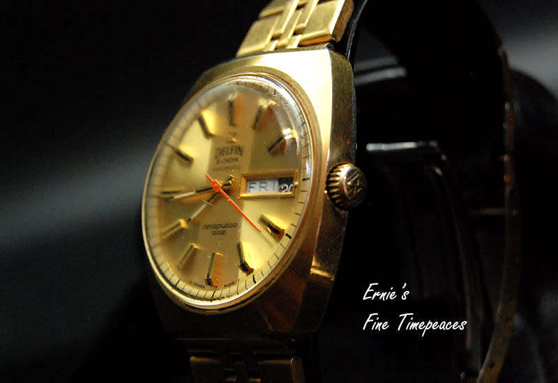 Delfin Acapulco 202 Automatic Men`s Watch, circa 1970, Serviced