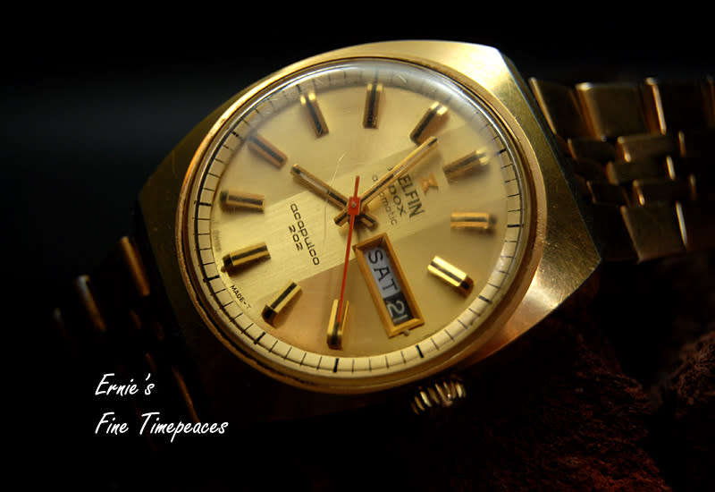 Delfin Acapulco 202 Automatic Men`s Watch, circa 1970, Serviced