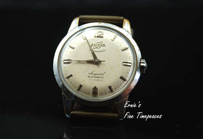 Vintage Enicar Sea Pearl Automatic Men's Watch, Serviced