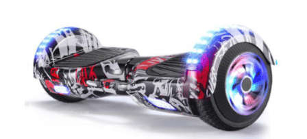 Variety of Colours | 6.5` Hoverboard with Bluetooth Speaker and Led lights