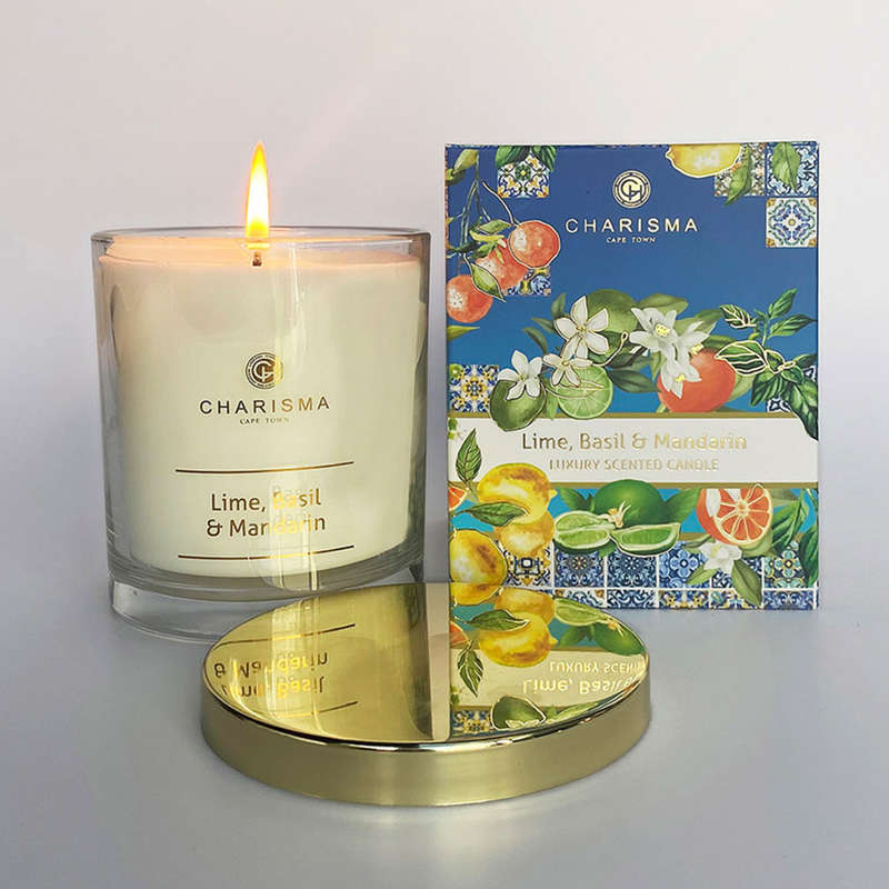 Charisma Scentscapes Candle - Lime Basil & Mandarin