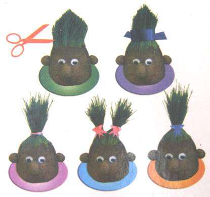 Growing Grass Head