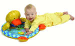 Inflatable duck pat mat