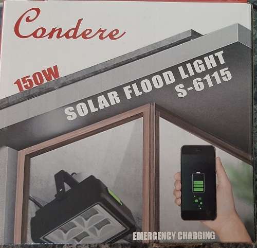 Condere 150W Solar Emergency Light 144LED