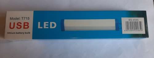 LED USB lithium battery bulb Rechargeable magnetic