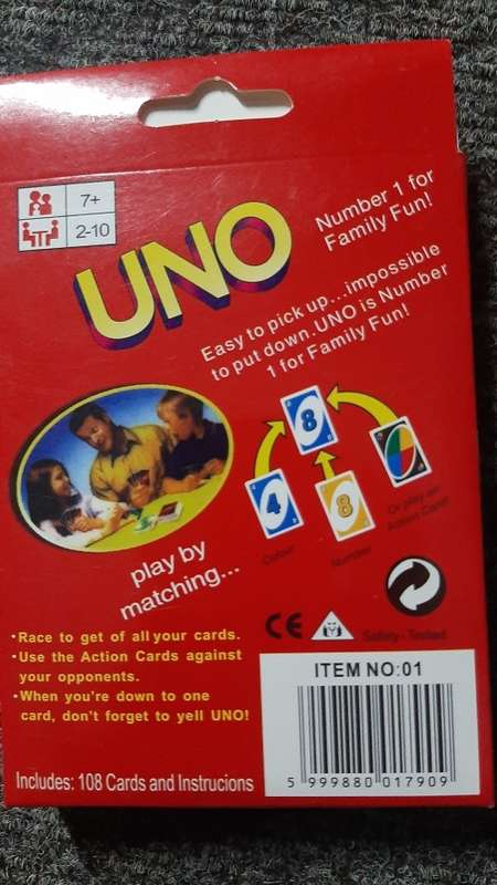 Uno Card Game
