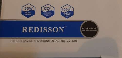 Redisson 30W solar floodlight, LED, with remote