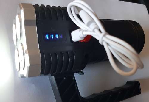 USB Charge Flashlight LED torch