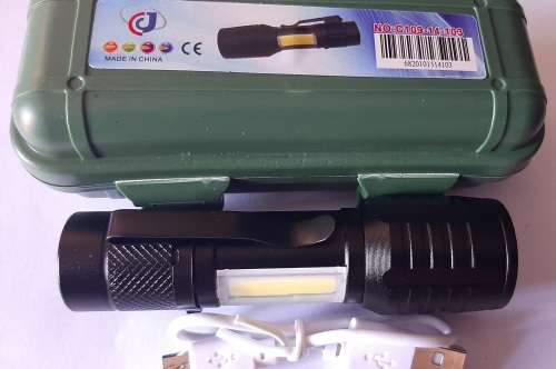 LED torch Rechargeable flashlight