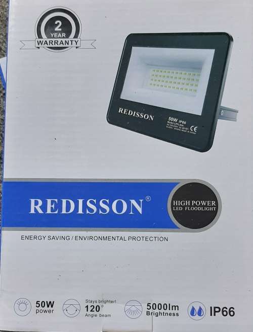 Redisson 50W high power LED floodlight, IP66, energy saving