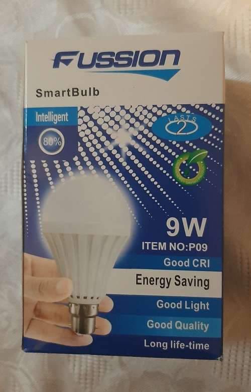 Intelligent 9W Rechargeable Loadshedding LED smart Bulb Bayonet