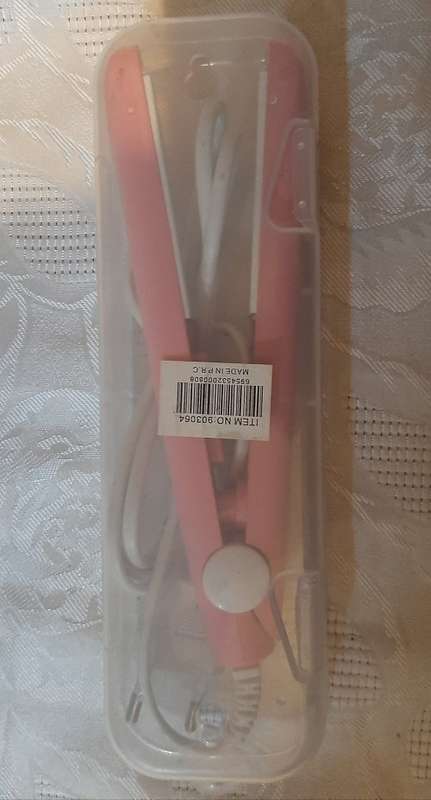 Travel Hair Straightener - Pink