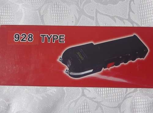 Taser 928 type 12000K Volt Super Hi DC pulse self protector builtin flashlight