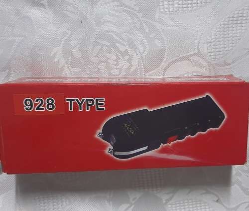 Taser 928 type 12000K Volt Super Hi DC pulse self protector builtin flashlight