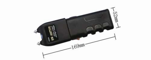 Taser 928 type 12000K Volt Super Hi DC pulse self protector builtin flashlight