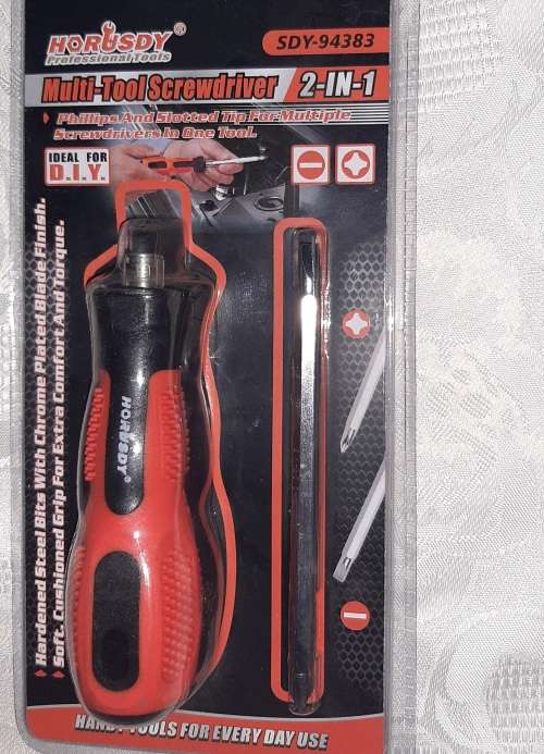 2in1 Multi-tool Screwdriver (Phillips and slotted tip), Takealot price R129