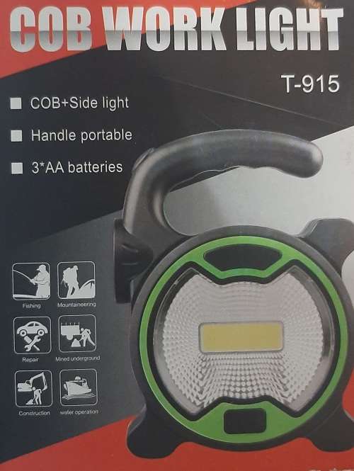 COB Work Light with side light and handle portable