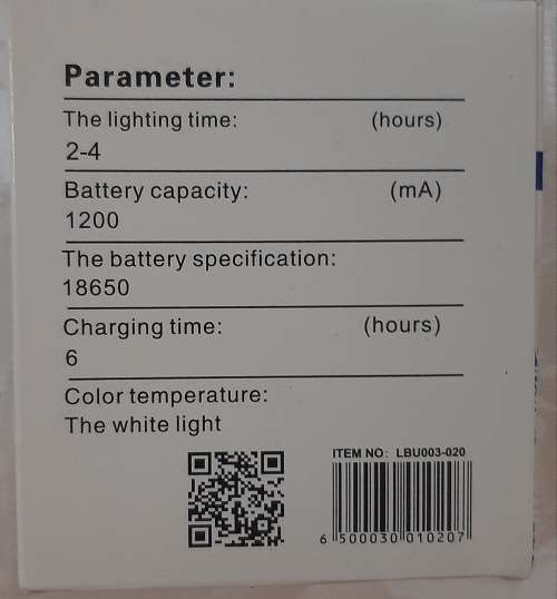 20W Rechargeable hanging Ball Light 90% Energy Saving
