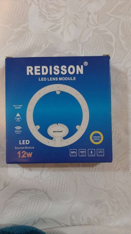 Redisson 12W LED LENS MODULE 880lm, 90% energy saving