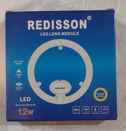 Redisson 12W LED LENS MODULE 880lm, 90% energy saving