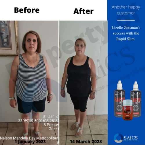 Natural Rapid Slim Combo by South African Institute of Slimming, incl 3 eatplans