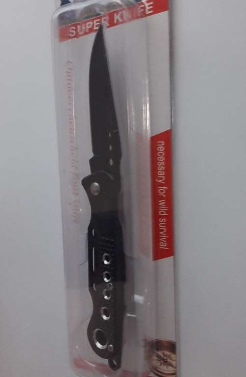 High quality stainless steel pocket knife, belt clip, excellent sharpness, water resistant