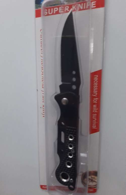 High quality stainless steel pocket knife, belt clip, excellent sharpness, water resistant