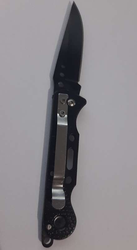 High quality stainless steel pocket knife, belt clip, excellent sharpness, water resistant