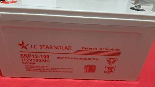 100Ah Deep Cycle Solar Gel Battery 12V