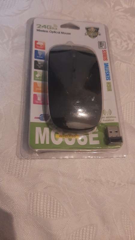 Wireless Mouse 2.4Ghz hispeed (black)