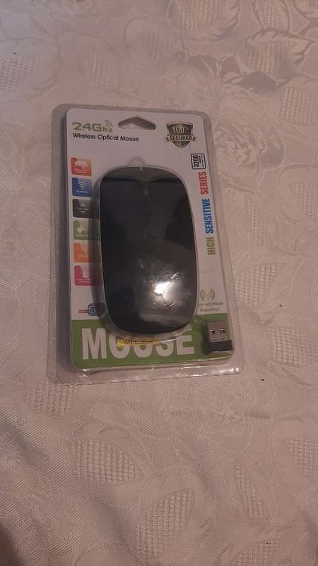 Wireless Mouse 2.4Ghz hispeed (black)