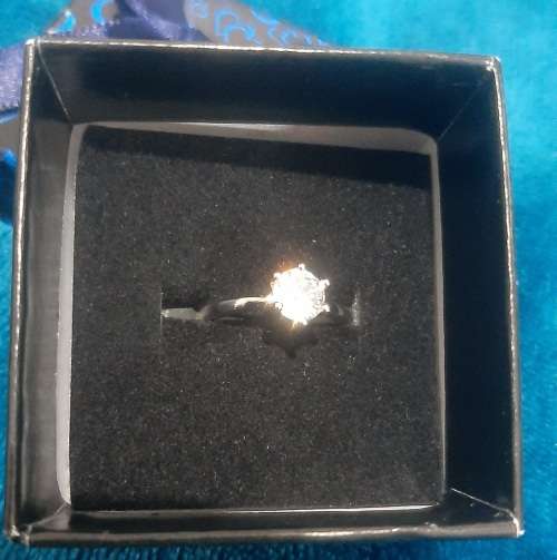 1 Carat Solitaire 6 Prong Engagement Ring Wedding Band Promise Ring