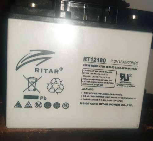 18Ah 12V sealed lead acid battery