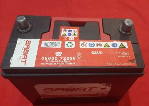 Sabat 628/9 battery 12V 50Ah 390A Class A (used as demo/display only)
