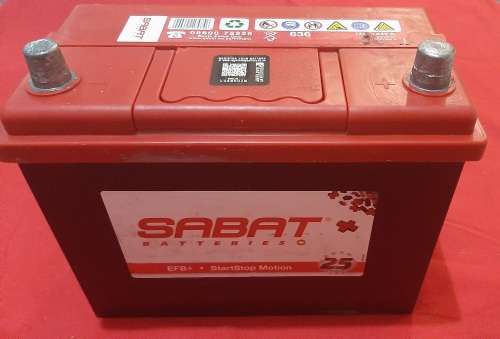 Sabat 636 battery 12V 45Ah 360A Class A (used as demo/display only)