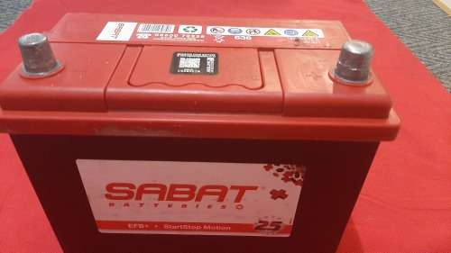 Sabat 636 battery 12V 45Ah 360A Class A (used as demo/display only)