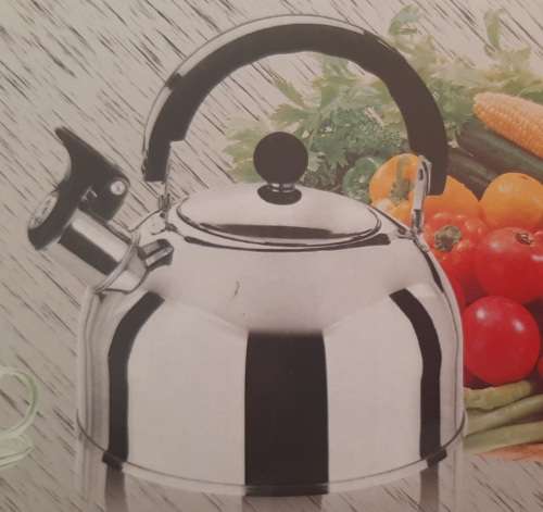 *New Stock* Whistle Kettle, heat resistant knob and handle, Elegant Design
