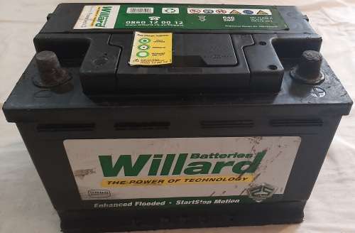 Willard 646 SMF Battery 55Ah 12V (only used as demo/display)