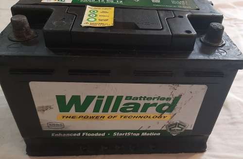 Willard 646 SMF Battery 55Ah 12V (only used as demo/display)
