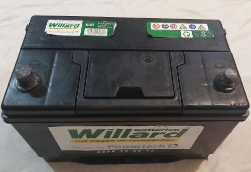 Willard 658 90Ah 12V 630A class A (used as demo/display only)